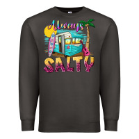 Smoke always salty with caravan Premium Sweatshirt - texasbilliewilder