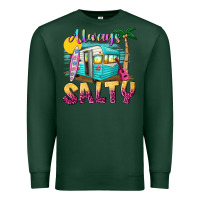 Sports Green always salty with caravan Premium Sweatshirt - texasbilliewilder