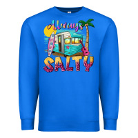 True Royal always salty with caravan Premium Sweatshirt - texasbilliewilder