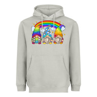 Moon Dust rainbow gnomes Heavyweight Hoodie - Zillion Design Studio