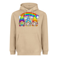 Mushroom rainbow gnomes Heavyweight Hoodie - Zillion Design Studio