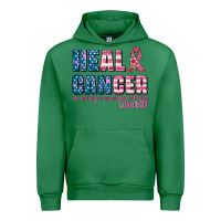Emerald heal cancer with cancer ribbon Urban Hoodie - AdoDesignShop