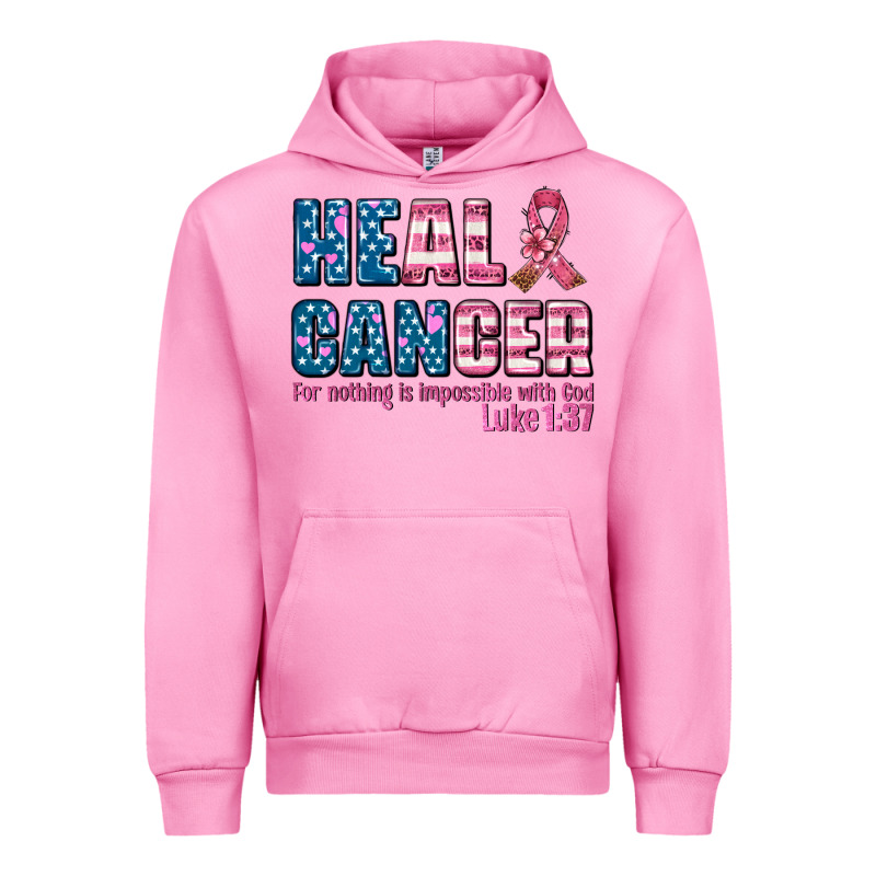 Heal Cancer With Cancer Ribbon Urban Hoodie by AdoDesignShop | Teevron