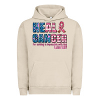 Pigment French Oak heal cancer with cancer ribbon Urban Hoodie - AdoDesignShop