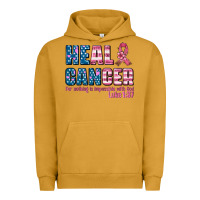 Pigment Peanut Butter heal cancer with cancer ribbon Urban Hoodie - AdoDesignShop