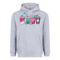 Heather Grey dentist coffee cups Heavyweight Hoodie - texasbilliewilder