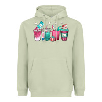 Matcha dentist coffee cups Heavyweight Hoodie - texasbilliewilder