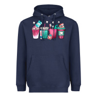 Navy dentist coffee cups Heavyweight Hoodie - texasbilliewilder