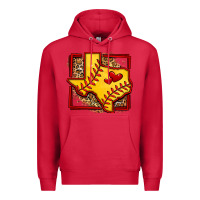 Cardinal leopard softball texas map Premium Hoodie - Jasminsmagicworld