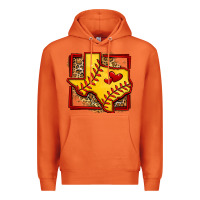 Carrot leopard softball texas map Premium Hoodie - Jasminsmagicworld