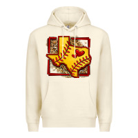Sandshell leopard softball texas map Premium Hoodie - Jasminsmagicworld