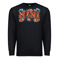 Black mini American football Premium Sweatshirt - Zillion Design Studio