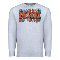 Heather Grey mini American football Premium Sweatshirt - Zillion Design Studio