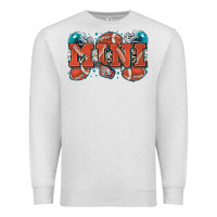 Oatmeal Heather mini American football Premium Sweatshirt - Zillion Design Studio