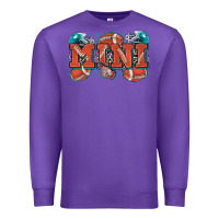 Purple mini American football Premium Sweatshirt - Zillion Design Studio