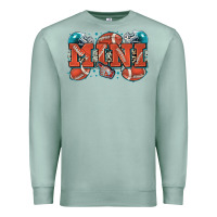 Seafoam mini American football Premium Sweatshirt - Zillion Design Studio