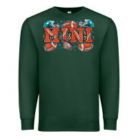 Sports Green mini American football Premium Sweatshirt - Zillion Design Studio