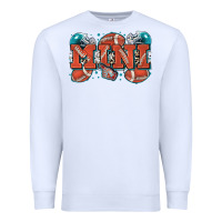 White mini American football Premium Sweatshirt - Zillion Design Studio