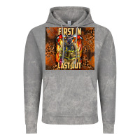 Cloud Rock first in last out firefighter Vintage Hoodie - AdoDesignShop