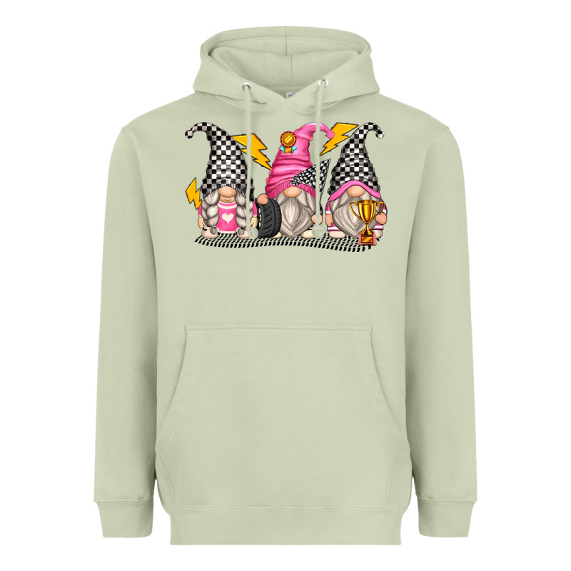 Race Gnomes Heavyweight Hoodie by Zillion Design Studio | Teevron