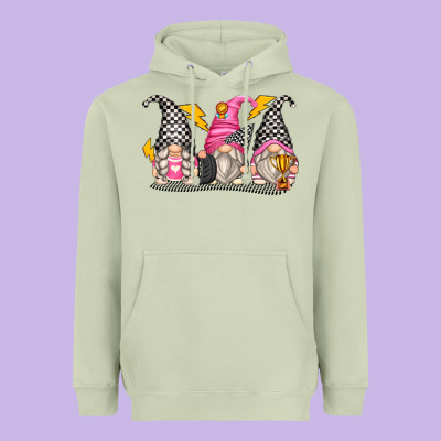 Heavyweight Hoodie race gnomes
