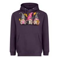 Plum race gnomes Heavyweight Hoodie - Zillion Design Studio