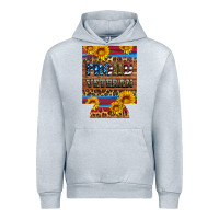 Heather Grey proud veteran  12 oz regular can cooler Urban Hoodie - Artiststas