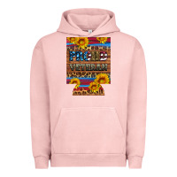 Pigment Salmon proud veteran  12 oz regular can cooler Urban Hoodie - Artiststas