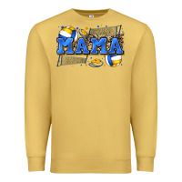 Antique Gold mama volleyball Premium Sweatshirt - Zillion Design Studio