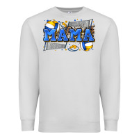 Dove Grey mama volleyball Premium Sweatshirt - Zillion Design Studio