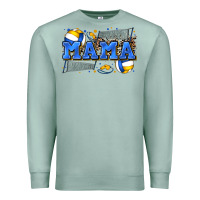 Seafoam mama volleyball Premium Sweatshirt - Zillion Design Studio