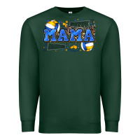 Sports Green mama volleyball Premium Sweatshirt - Zillion Design Studio