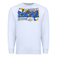 White mama volleyball Premium Sweatshirt - Zillion Design Studio