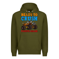 Army Green ready to crush fourth grade Premium Hoodie - Artiststas