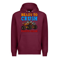 Burgundy ready to crush fourth grade Premium Hoodie - Artiststas