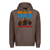 Coffee ready to crush fourth grade Premium Hoodie - Artiststas