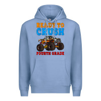 Colony Blue ready to crush fourth grade Premium Hoodie - Artiststas