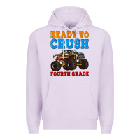 Lilac ready to crush fourth grade Premium Hoodie - Artiststas