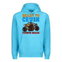 Ocean Blue ready to crush fourth grade Premium Hoodie - Artiststas