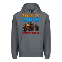 Rock ready to crush fourth grade Premium Hoodie - Artiststas