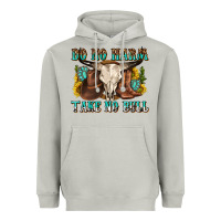 Moon Dust do no harm take no bull western Heavyweight Hoodie - texasbilliewilder