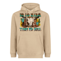 Mushroom do no harm take no bull western Heavyweight Hoodie - texasbilliewilder