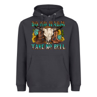 Smoke do no harm take no bull western Heavyweight Hoodie - texasbilliewilder