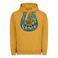 Pigment Peanut Butter cactus horseshoe Urban Hoodie - JahusDesignShop