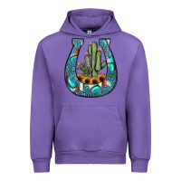 Tulip cactus horseshoe Urban Hoodie - JahusDesignShop