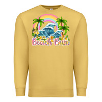 Antique Gold beach bum Premium Sweatshirt - texasbilliewilder