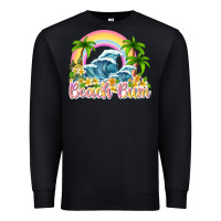 Black beach bum Premium Sweatshirt - texasbilliewilder