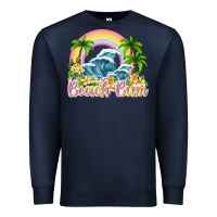 Navy beach bum Premium Sweatshirt - texasbilliewilder