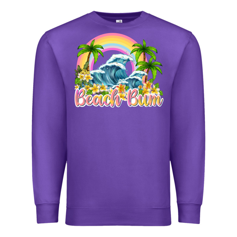 Beach Bum Premium Sweatshirt by texasbilliewilder | Teevron
