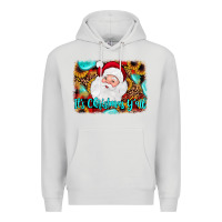 Dove Grey it's Christmas y'all background Premium Hoodie - JahusDesignShop